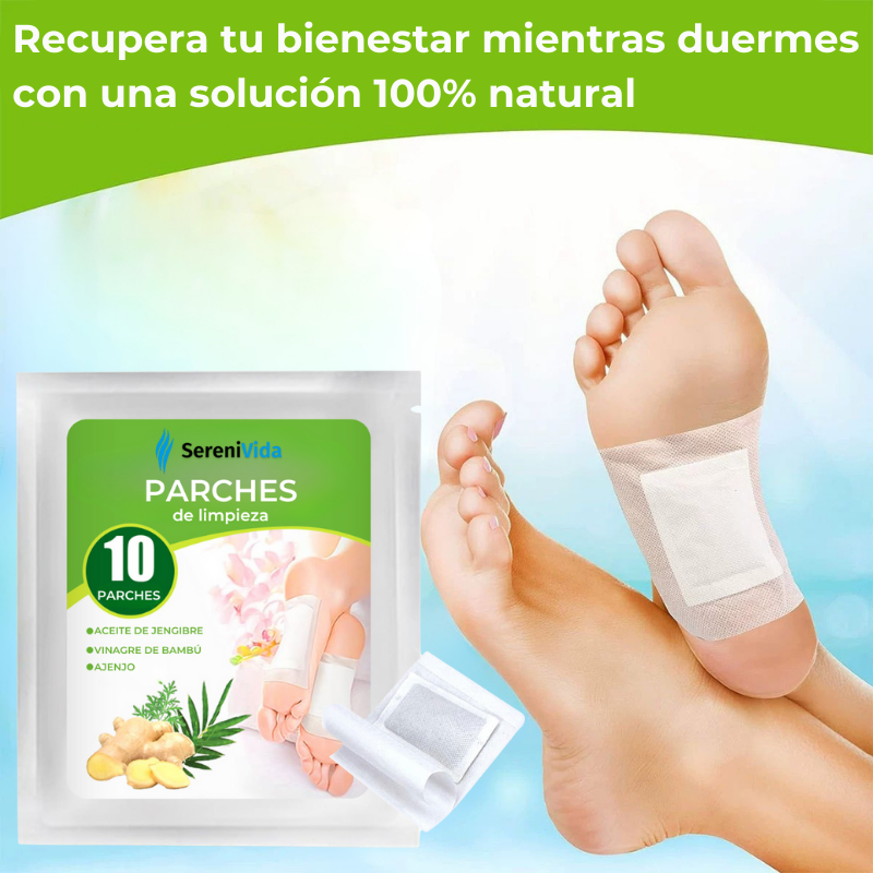 Almohadillas Detox para Pies (10 unidades)