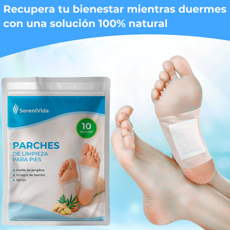 Almohadillas Detox para Pies (10 unidades)