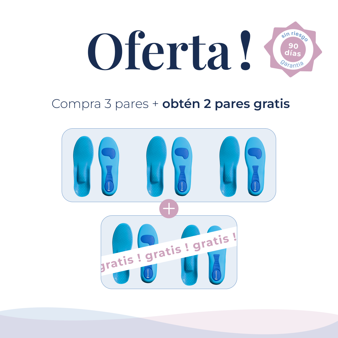 Plantillas ComfyFeet™️ - Disfruta de días sin dolor, sin tratamientos caros ni visitas al médico....