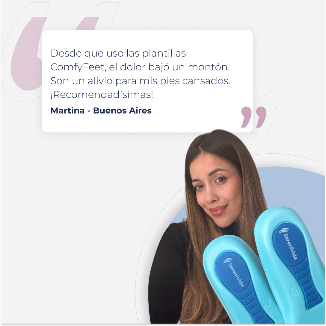 Plantillas ComfyFeet™️ - Disfruta de días sin dolor, sin tratamientos caros ni visitas al médico....