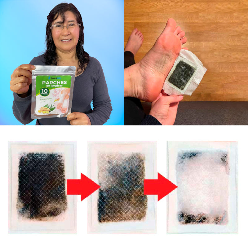 Almohadillas Detox para Pies (10 unidades)